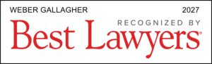 Weber Gallagher recognized by Best Lawyers 2027